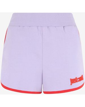 Roberto Cavalli Shorts - Purple