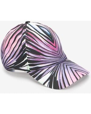 Roberto Cavalli Ray Of Paradise Print Hat - Multicolor