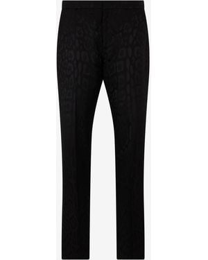 Roberto Cavalli Jersey Pants - Black