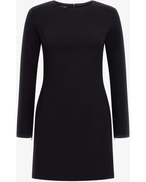 Roberto Cavalli Long-Sleeve Rc Dress - Black