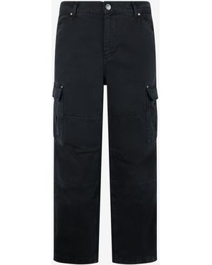 Roberto Cavalli Pantaloni Cargo Neri - Nero