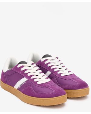 Roberto Cavalli Sneakers Con Inserti A Contrasto - Rosa