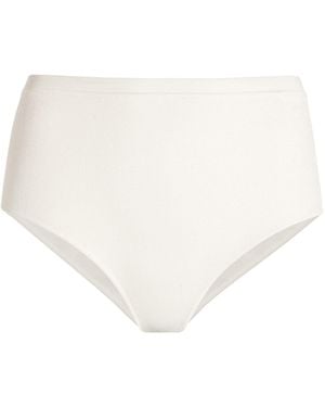 Roberto Cavalli High Waisted Briefs - White