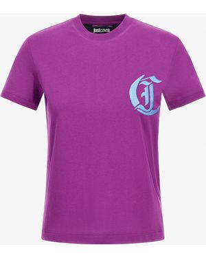 Roberto Cavalli Just Cavalli T-Shirt - Purple