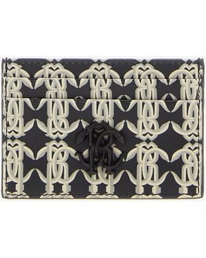 Roberto Cavalli Monogram Rc Card Holder - Multicolour