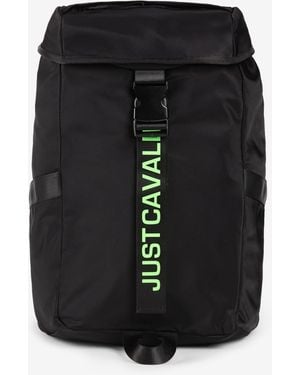 Roberto Cavalli Zaino Just Cavalli Con Logo - Nero