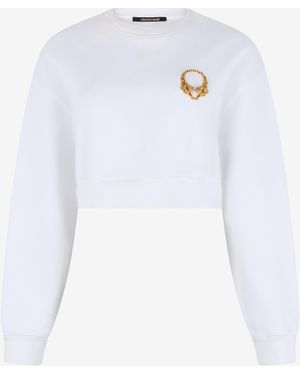 Roberto Cavalli Roar Sweatshirt - White
