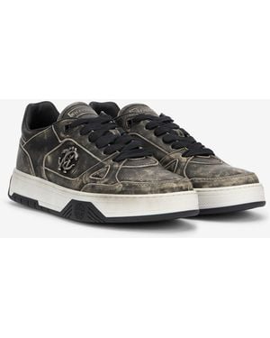 Roberto Cavalli Shoes Trainer Monogram Rc - Multicolour