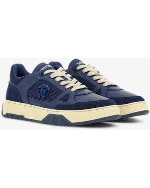Roberto Cavalli Rc Monogram Trainers - Blue