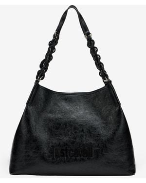 Roberto Cavalli Shoulder Bag - Black