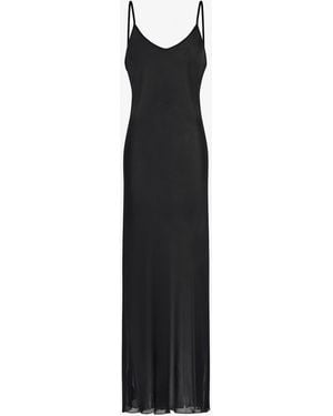 Roberto Cavalli Slip Dress - Black
