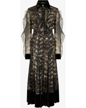 Roberto Cavalli Midi Dress - Black