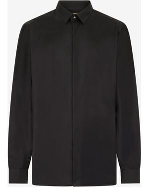 Roberto Cavalli Silk Shirt - Black