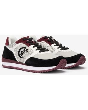 Roberto Cavalli Trainers With Logo - Black