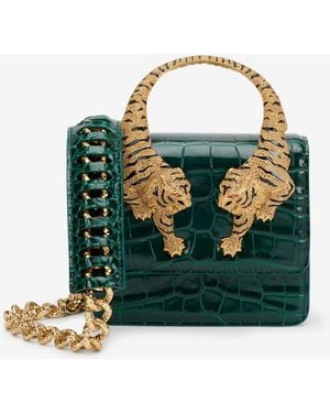 Roberto Cavalli Small Roar Bag - Green
