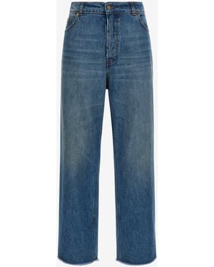 Roberto Cavalli Wide Leg Jeans - Blue