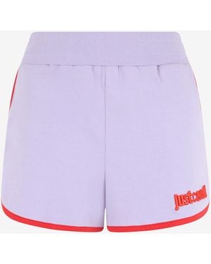 Roberto Cavalli Shorts - Purple