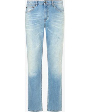 Roberto Cavalli Light Regular Fit Denim Jeans - Blue