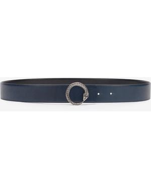Roberto Cavalli Belt With Snake Buckle - Multicolour