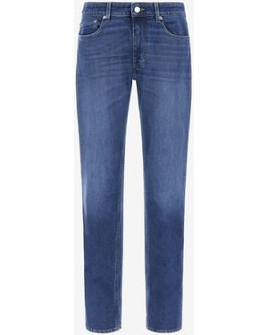 Roberto Cavalli Skinny Jeans With Rc - Blue