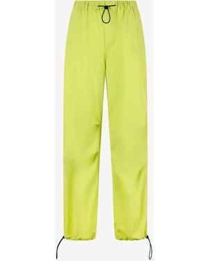 Roberto Cavalli Sport Trousers With Jc Monogram On Back - Yellow