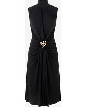 Roberto Cavalli Midi Dresses - Black