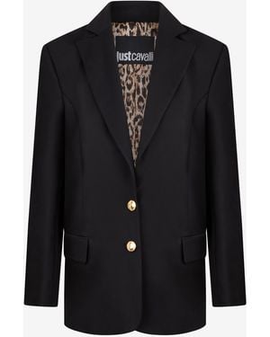 Roberto Cavalli Jacket - Black