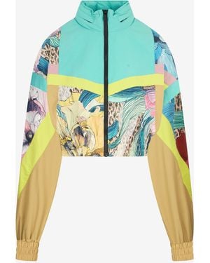 Roberto Cavalli Windbreaker - Blue