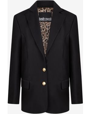 Roberto Cavalli Jacket - Black