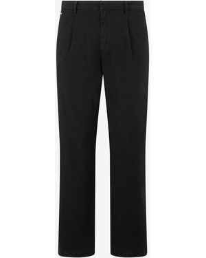 Roberto Cavalli Pleated Trousers - Black