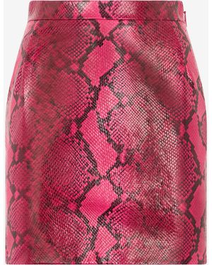 Roberto Cavalli Rock Mit Print Python - Rosa