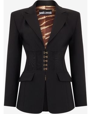 Roberto Cavalli Jacket - Black