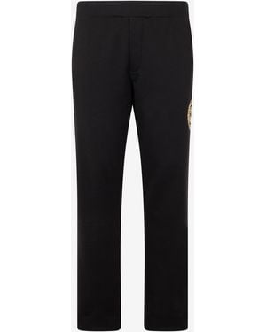 Roberto Cavalli Cotton Trousers - Black