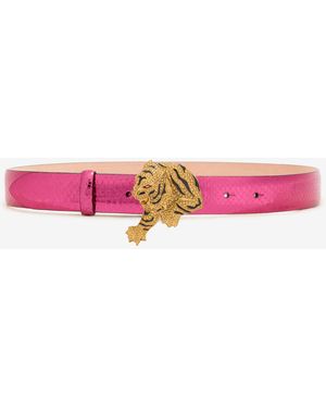 Roberto Cavalli Roar Belt - Pink