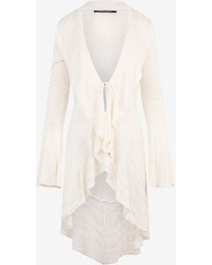 Roberto Cavalli Cremeweißer Cardigan