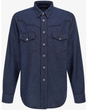 Roberto Cavalli Jeans Shirt - Blue