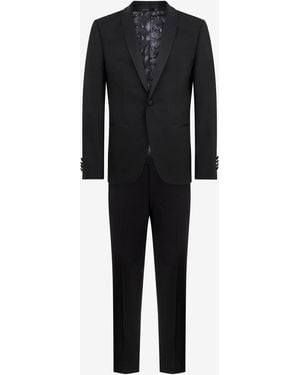 Roberto Cavalli Tuxedo Suit - Black