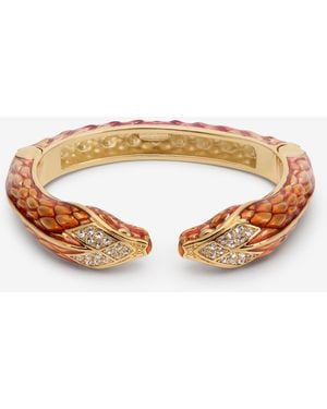 Roberto Cavalli Bracelet Serpentine - Blanc