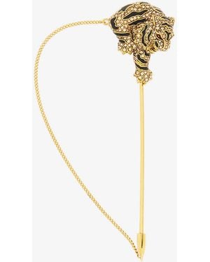 Roberto Cavalli Roar Brooch - White