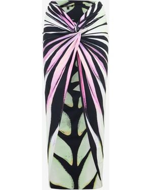 Roberto Cavalli Sarong Estampado Ray Of Paradise - Blanco