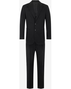 Roberto Cavalli Cotton Suit - Black