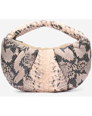 Roberto Cavalli Medium Venezia Bag With Print - Multicolour