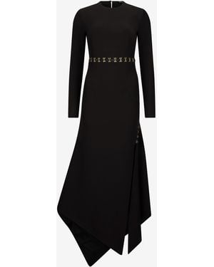 Roberto Cavalli Just Cavalli Asymmetric Hem Dress - Black