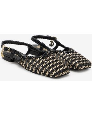 Roberto Cavalli Slingback - Black