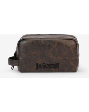 Roberto Cavalli Beauty Case With Wrist Strap - Multicolour