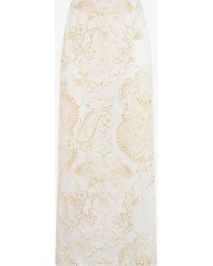 Roberto Cavalli Ornamental Print Rock - Weiß