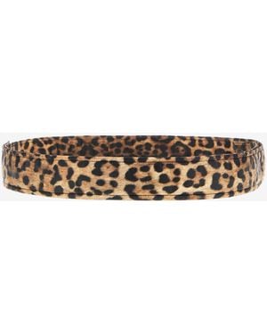 Roberto Cavalli Leopard Print Headband - Multicolor