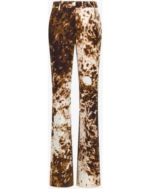Roberto Cavalli Appaloosa Printed Pants - White