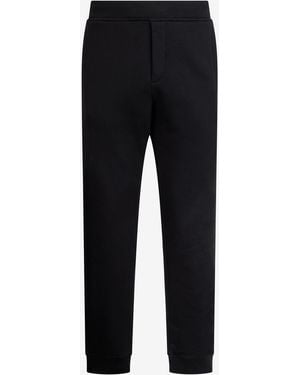 Roberto Cavalli Cotton Athletic Pants - Black
