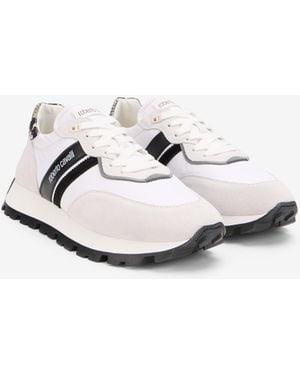 Roberto Cavalli Trainers With Rc Logo - White